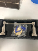 Signature Hardware 447223 Greyfield Wall-Mounted Toilet Paper Holder - Brushed Nickel