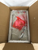 Progress Lighting P710072-009 Linen Single Light 12" Tall Wall Sconce with Etched Glass Shade - Brushed Nickel