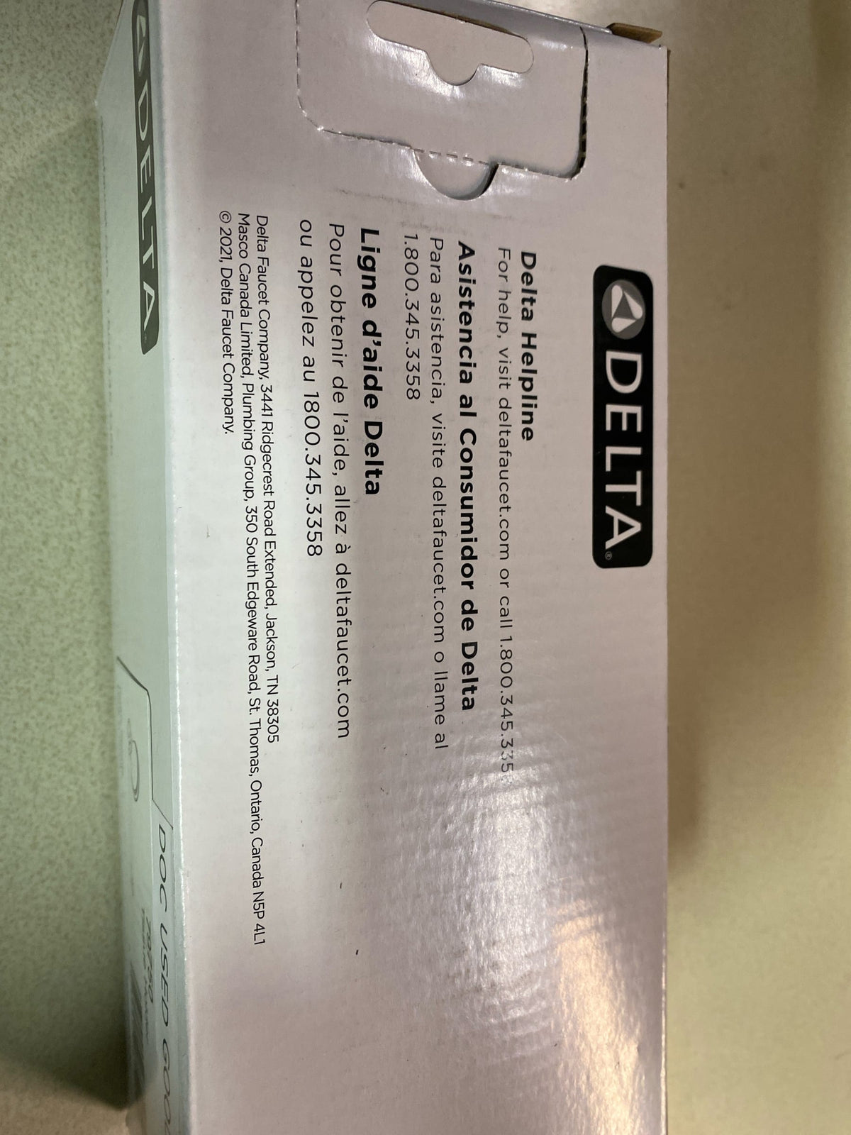 Delta Cassidy Single Bar Tissue Holder