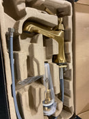 Signature Hardware SHEL449001BG Elita 1.2 GPM Single Hole Bathroom Faucet with Pop-Up Drain Assembly - Brushed Gold