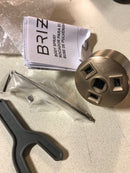 Brizo SH84101-GL HydraChoice Body Spray with Massaging Spray and 50 Degree Adjustability - Less Trim and Rough In - Luxe Gold