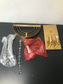 Crystorama Lighting Group WIN-612-GA-CL-MWP Winham 2 Light 16" Tall Wall Sconce with Hand Cut Crystal Accents - Antique Gold