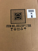 Elegant Lighting OD320P17BK Cambria 17" Tall Post Light - Black