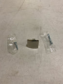 Hickory hardware P3123-14 Rotterdam Collection 1-3/8 in. x 1-1/8 in. Polished Nickel Finish Cabinet Knob