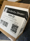 Infinity Drain CDA 22 2" Clamp Down Drain, ABS