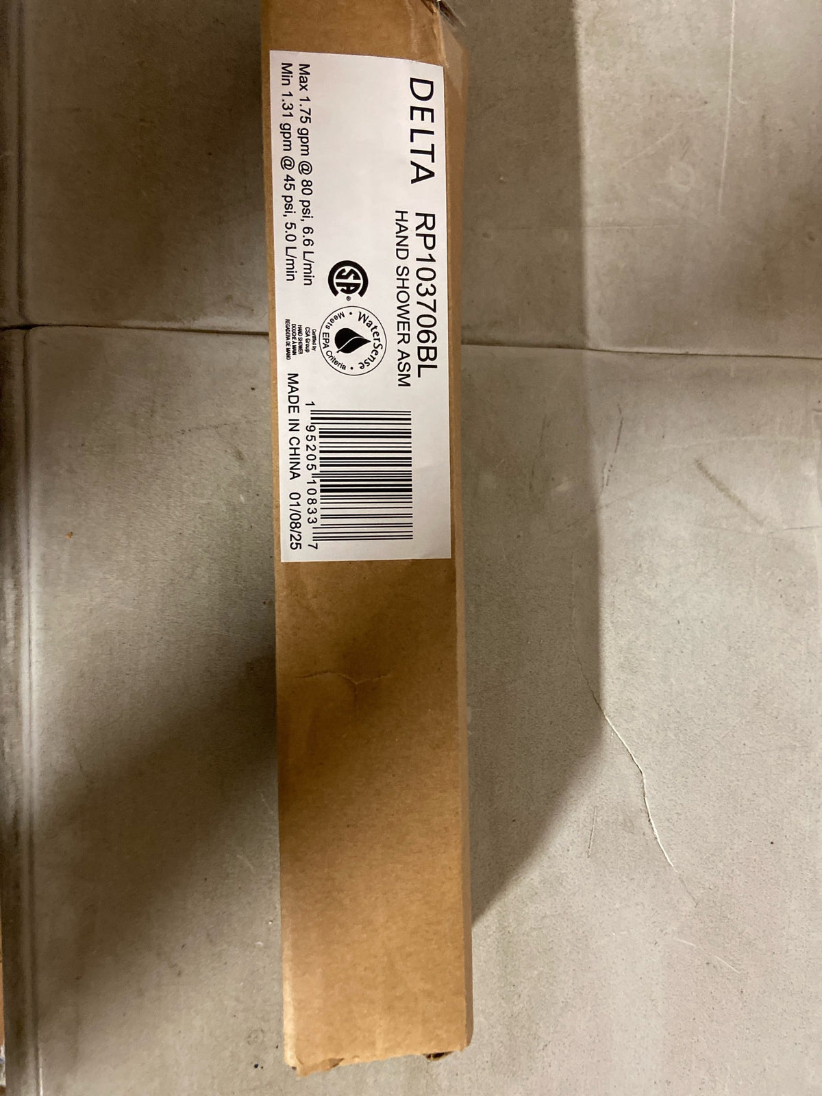 Delta RP103706CZ Modern 1.75 GPM Single Function Hand Shower - Champagne Bronze