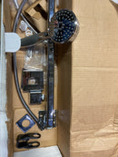 DELTA FAUCET 51500N/An/A Includes 60" -82" Stretchable Metal Hose,Chrome,51500