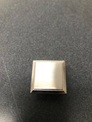 Amerock BP36758G10 Appoint 1-1/4 Inch Square Cabinet Knob - Satin Nickel