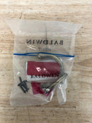 Baldwin 0782003 Estate Single Robe Hook - Lifetime Polished Brass