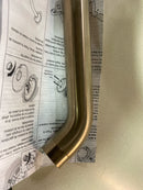 Kohler K-14426-BV Purist Wall-Mount Non-Diverter Bath Spout 35-Degree in Vibrant Brushed Bronze