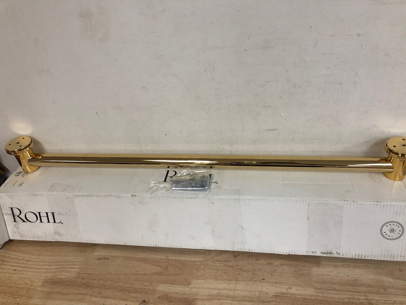 Rohl 1267IB Lombardia 36" Grab Bar - Italian Brass
