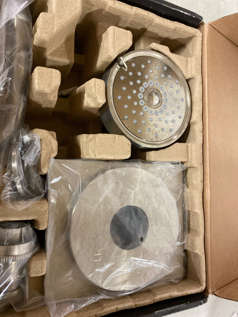 Kohler K-TS35916-4Y-SN Castia by Studio McGee Shower Only Trim Package with 2.5 GPM Multi Function Shower Head with MasterClean Sprayface - Vibrant Polished Nickel