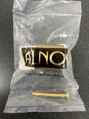 Alno A823-1-SB Contemporary 1 Inch Cylindrical Whistle Cabinet Knob - Satin Brass