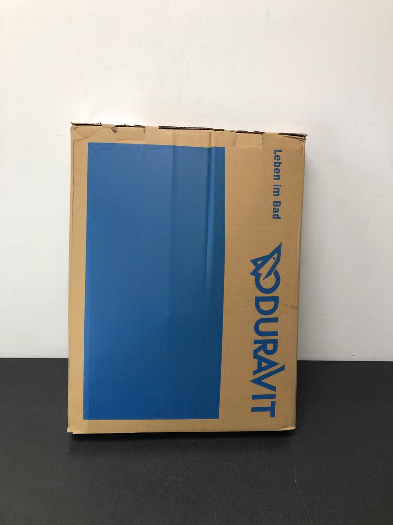 Duravit 0063390000 Starck 3 Elongated Closed-Front Toilet Seat with Soft Close - White