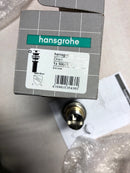 Hansgrohe 50001671 Accessories 1-1/4" Non-Closing Drain Assembly - Less Overflow - Matte Black