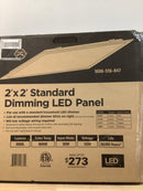 Unbranded FP24244030TD 2 ft. x 2 ft. 3000 Lumens Integrated LED Panel Light, 4000K