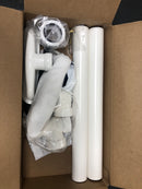 Kohler K-7272-2MB Clearflo 1-1/2" Tub Drain Kit - with Overflow - Vibrant Brushed Moderne Brass