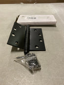 Ageless Iron 600014-Bt-4.5-Hd-Sq Rustic 4"Residential Ball Tip Ball Bearing Door Hinge -