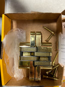 Soss 216US3 4-5/8" Tall Invisible Hinge for Heavy Duty - Polished Brass