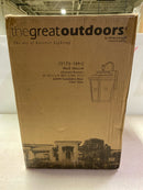 The Great Outdoors 72173-189-C Irvington Manor 4 Light 21" Tall Outdoor Wall Sconce with Clear Glass - Chelesa Bronze