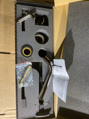 Graff G-11435-LM57B-PC-T Harley 1.2 GPM 2 Hole Wall Mounted 2-3/4" Widespread Bathroom Faucet with 7-1/2" Spout Reach (Less Valve) - Polished Chrome