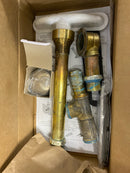 Kohler K-7271-BV Clearflo 1-1/2" Toe-Tap Tub Drain Kit - with Brass Slotted Overflow - Vibrant Brushed Bronze