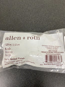 Gatehouse 1-1/4" Satin Nickel Round Twist Cabinet Knob- 0300921