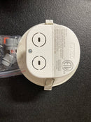 Satco Lighting S39012 LED Canless Recessed Fixture 5" Baffle Recessed Trim - 3000K - 450 Lumens - Frosted White