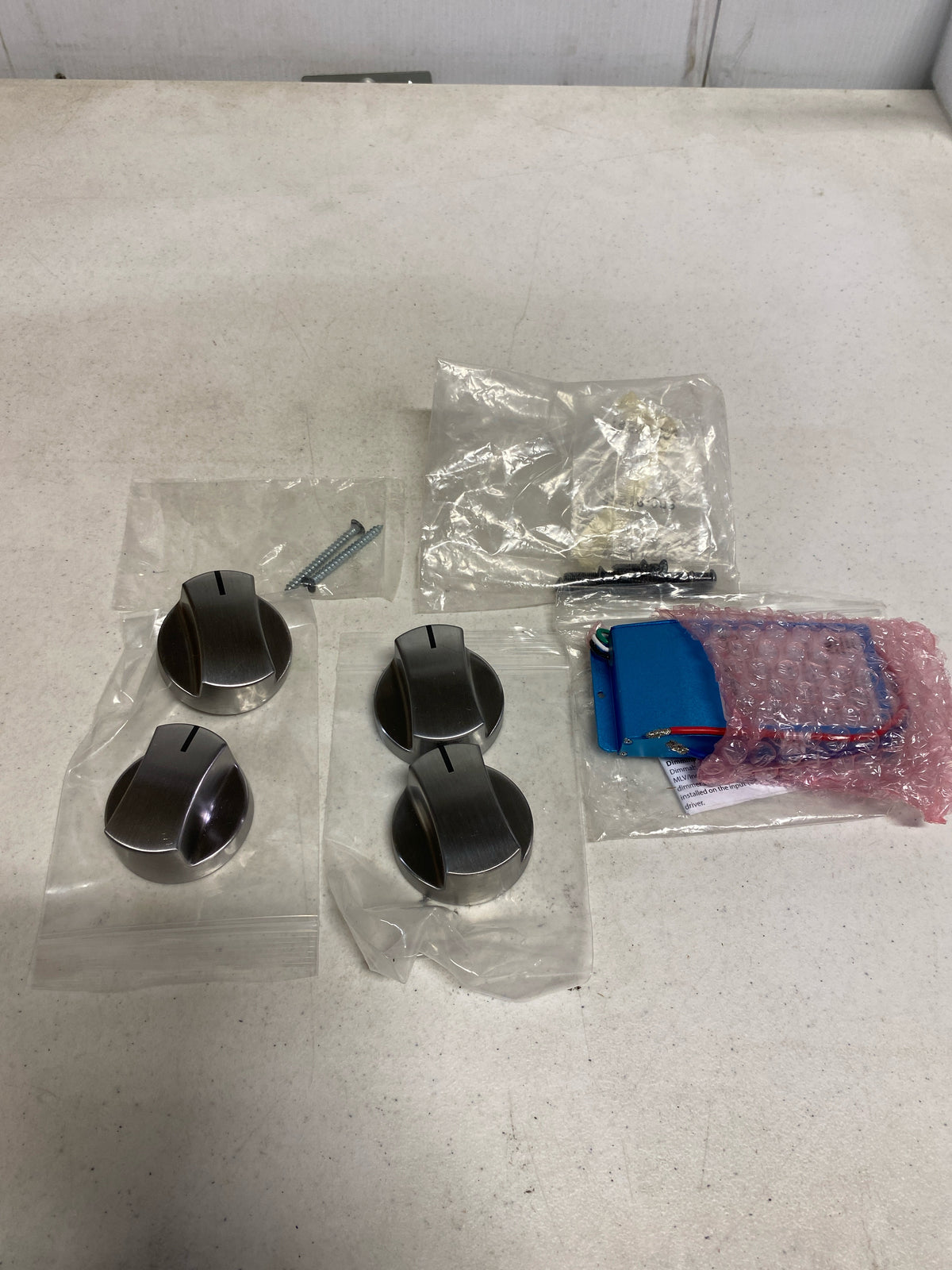 Viking SSKKVDOF Stainless Knob Kit 5 Series Oven - Stainless Steel