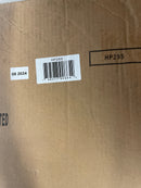 Utopia alley HP2SS Utopia Alley Rustproof Wall Mounted 54x26 in. Aluminum Hoop Shower Rod With Ceiling Support for Tub, Chrome