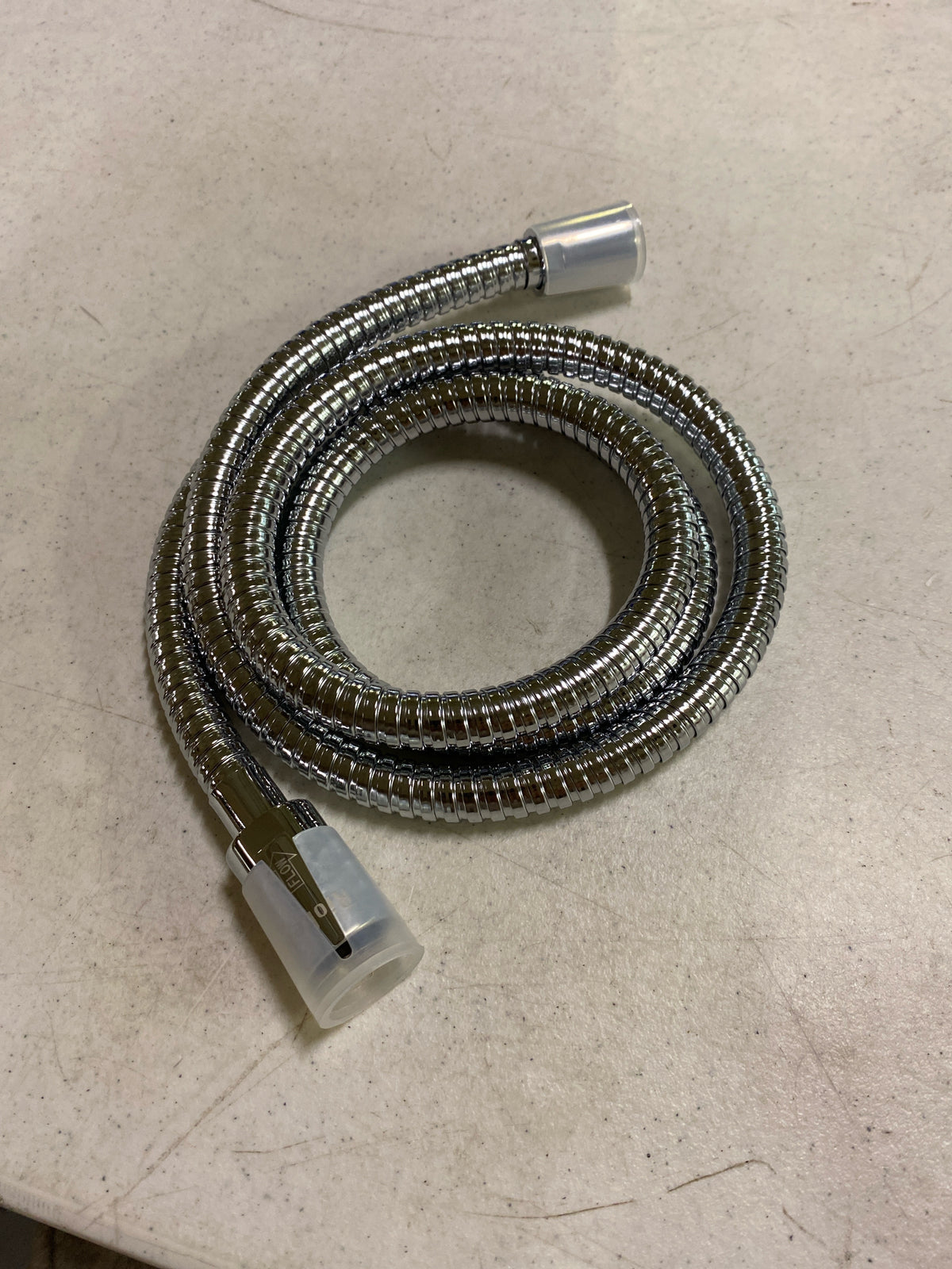 Riobel 7259C 150 cm (59") Double Interlock Flexible Hose, Swivel and 2 Check valves, Chrome