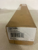 Moen YB0722BL Jase 24" Double Towel Bar - Matte Black