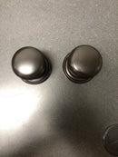 Emtek 8050PUS10B Providence Non-Turning Two-Sided Dummy Door Knob Set with Regular Rose from the Brass Classic Collection - Oil Rubbed Bronze