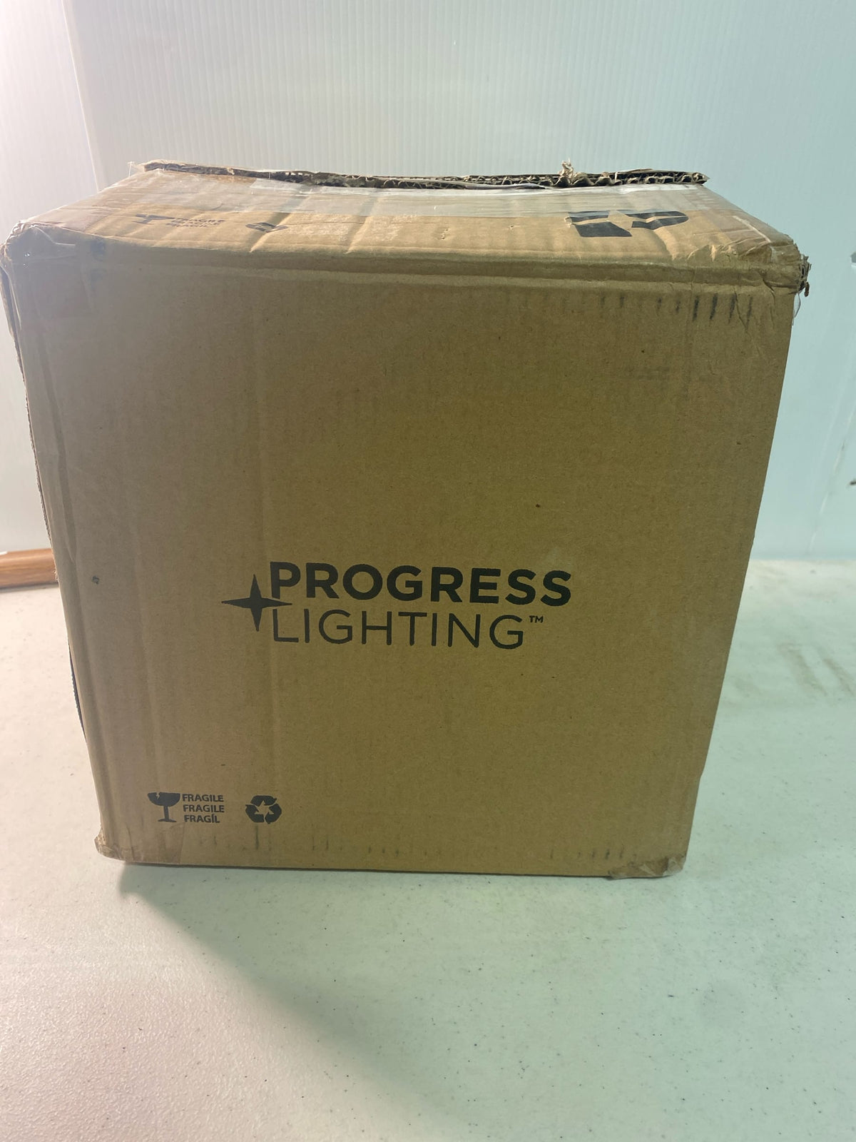 Progress lighting P350199-031 Hinton Collection 1-Light Matte Black Vintage Flush Mount Ceiling Light