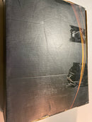 Aimadi XK-0046-BN Single-Handle Deck-Mount Roman Tub Faucet with Deckplate Modern Single Hole Brass Tub Fillers in Brushed Nickel