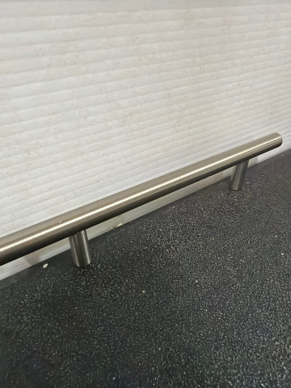 8" Bar Cabinet Pull with 5" Center to Center Satin Nickel Finish