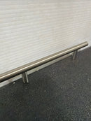8" Bar Cabinet Pull with 5" Center to Center Satin Nickel Finish