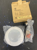 Nora Lighting NLOPAC-R4509T2430W Opal 6" Wide LED Flush Mount Bowl Ceiling Fixture - 3000K - White