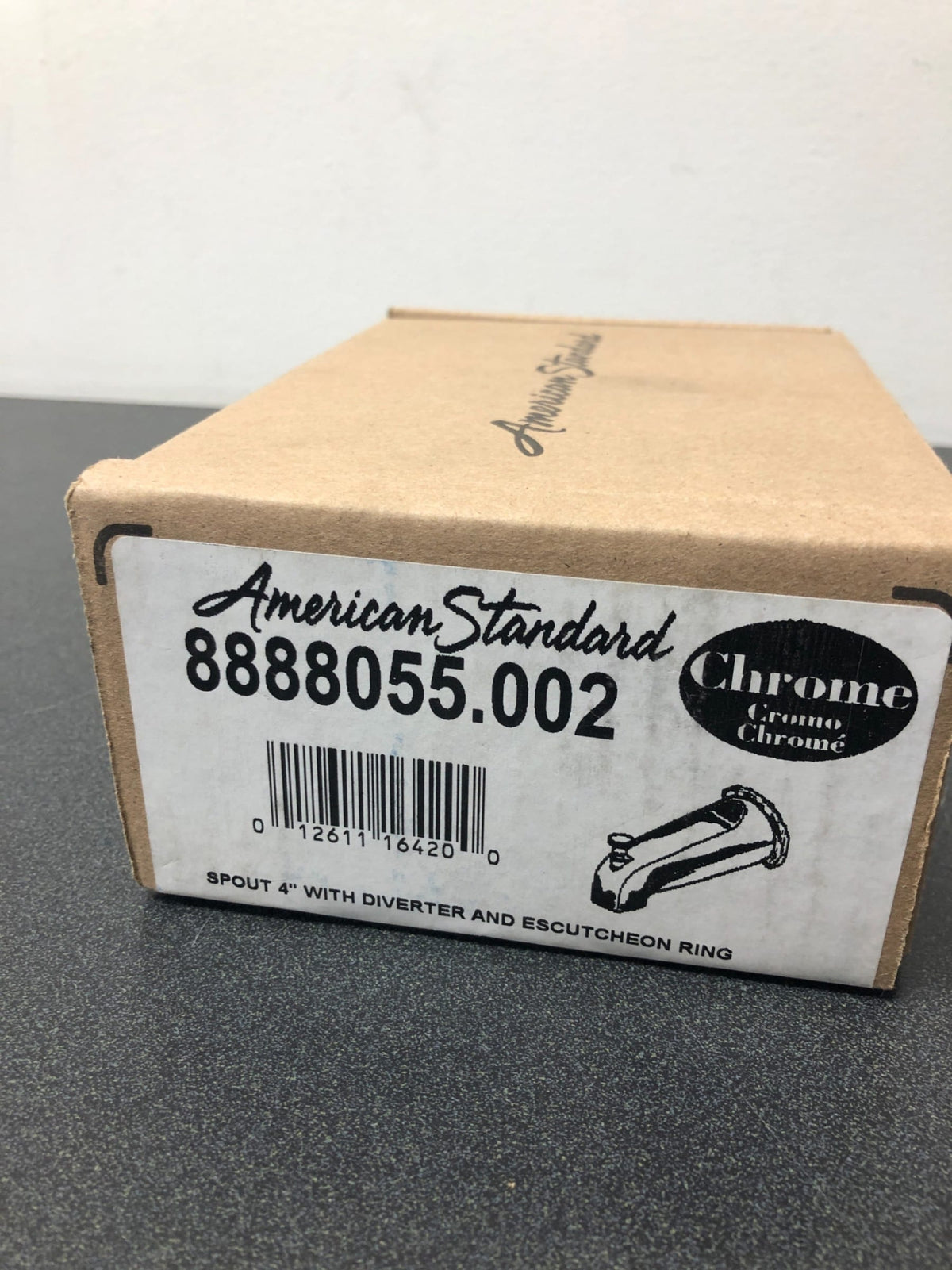 American Standard 8888055.002 Tub Spout with Diverter - Chrome