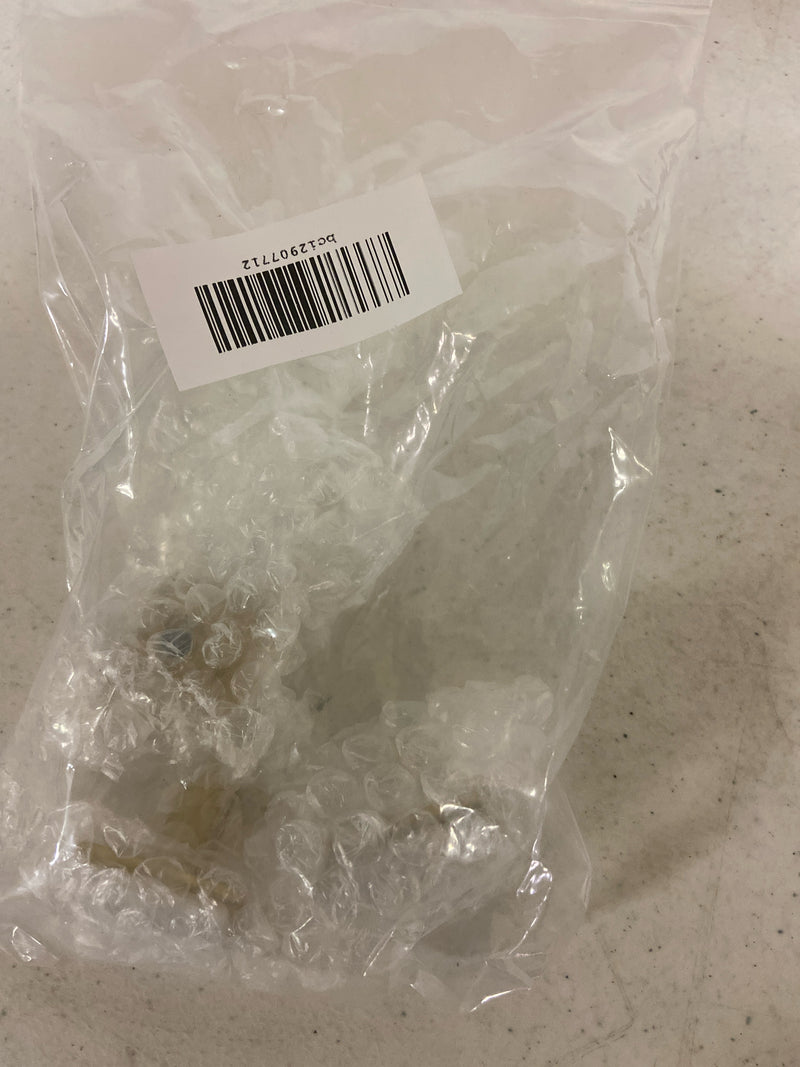 Sietto K-1300-SB Geometric 1-1/4 Inch Square Cabinet Knob - Satin Brass