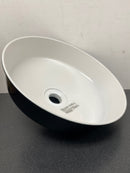 Progress Lighting P550070-031 Cedar Springs 13" Wide Semi-Flush Ceiling Fixture with Metal Shade - Black