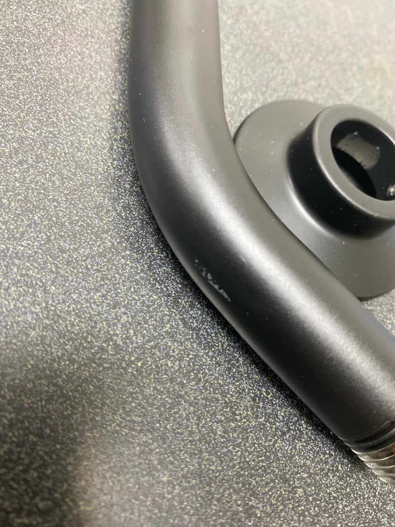 Kohler K-7397-BL MasterShower 7-1/2" Wall Mounted Shower Arm and Flange - Matte Black