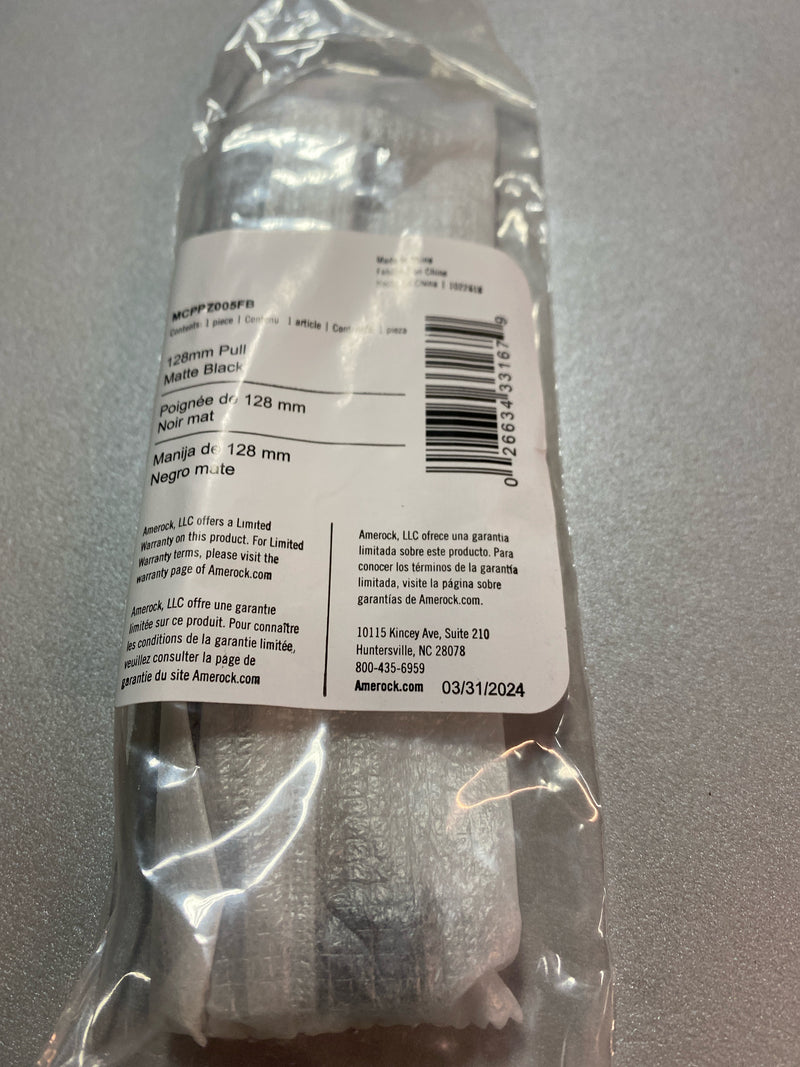 FIXED UP FINDS for Miseno Black 5 Center to Center Handle-Style Cabinet Pull