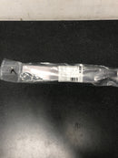 Amerock BP36753BCR Extent 8-9/16 Inch Center to Center Finger Cabinet Pull - Black Chrome