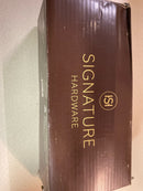 Signature Hardware SHGFTHBG Greyfield Wall-Mounted Toilet Paper Holder - Brushed Gold