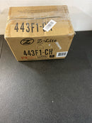 Z-Lite 443F1-BRZ Ashton 6" Wide Semi-Flush Ceiling Fixture - Bronze