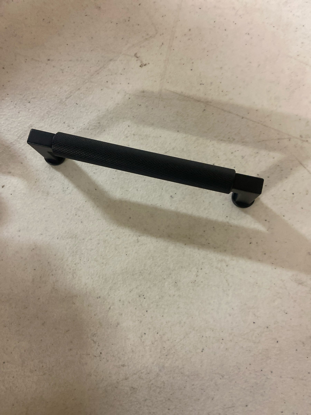 Amerock Balata 5-1/16 inch (128mm) Center-to-Center Matte Black Cabinet Pull, BP37624MB