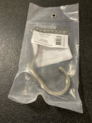 Elements YD55-587SN Contemporary 1-1/2" Wide Double Prong Top / Bottom Robe Bath Towel Hook - Satin Nickel