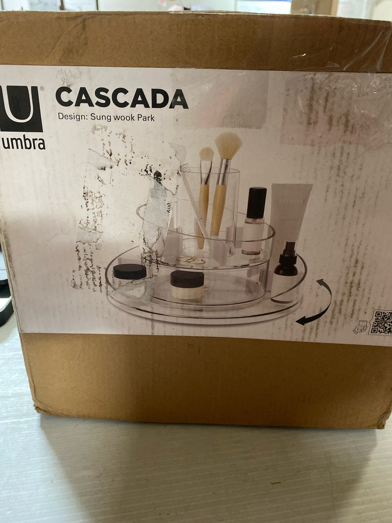 Umbra 1016325-165 CASCADA COSMETIC ORGANIZER CLEAR
