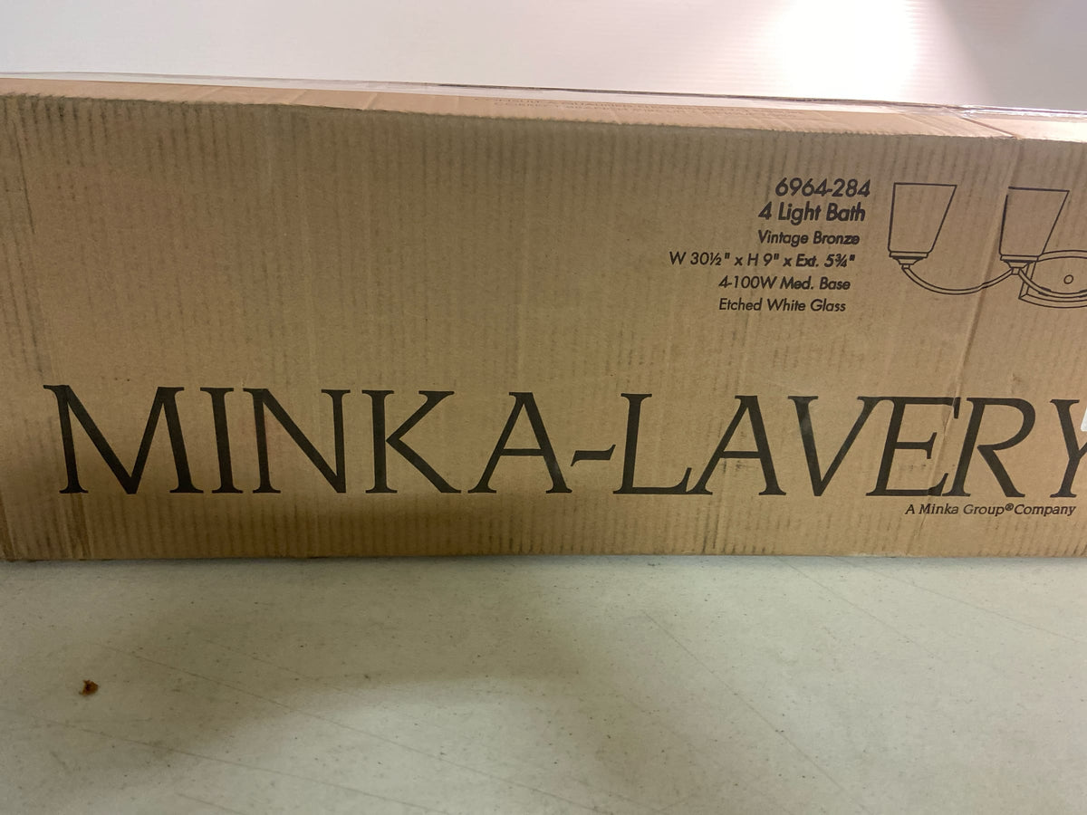 Minka Lavery - Overland Park - 4 Light Transitional Bath Vanity in Transitional